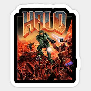 Halo Game Sticker
